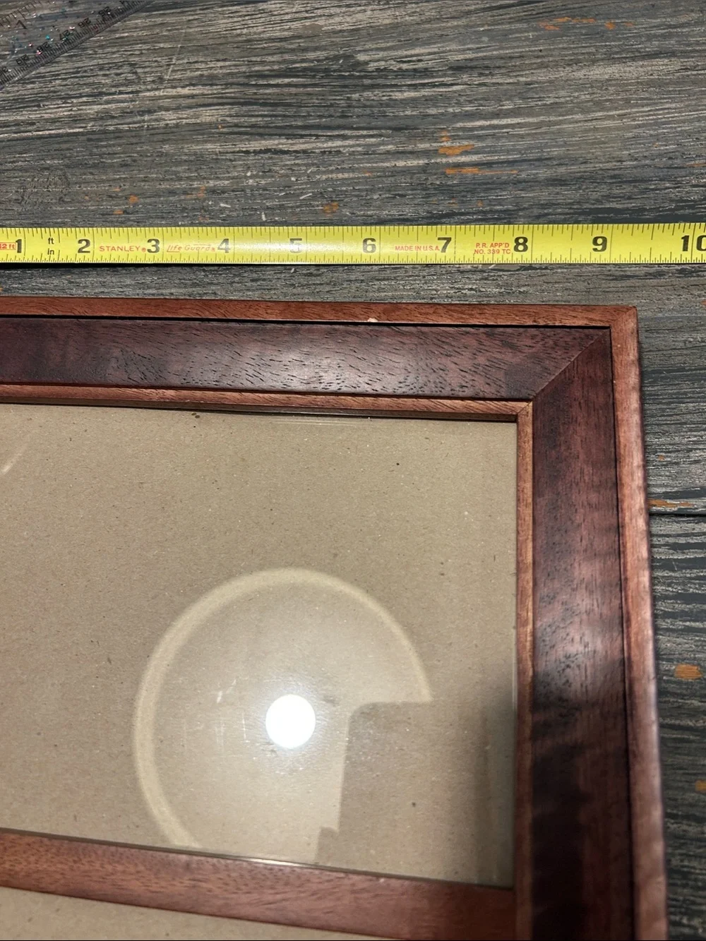 Fetco Rich Brown Multi-Opening Wood Photo Frame